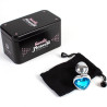 Secretplay - Plug Anal En Métal Coeur Bleu Petite Taille 7 Cm